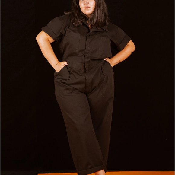 ISO XS or XXS BIG BUD PRESS Short Sleeve Jumpsuit - Picture 3 of 5